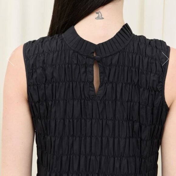 Tanner Fletcher Scout Smocked Sleeveless Midi Dress - Picture 4 of 6